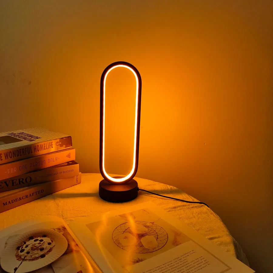 Three-color Dimming Bedside Lamp