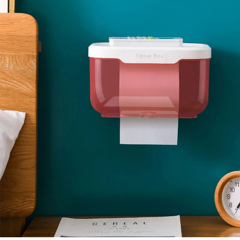 Punch-free Toilet Paper Holder