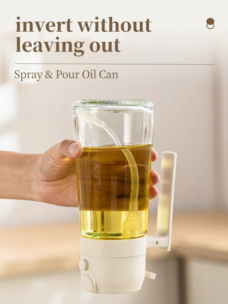 Dual Purpose Kitchen Oil Spray