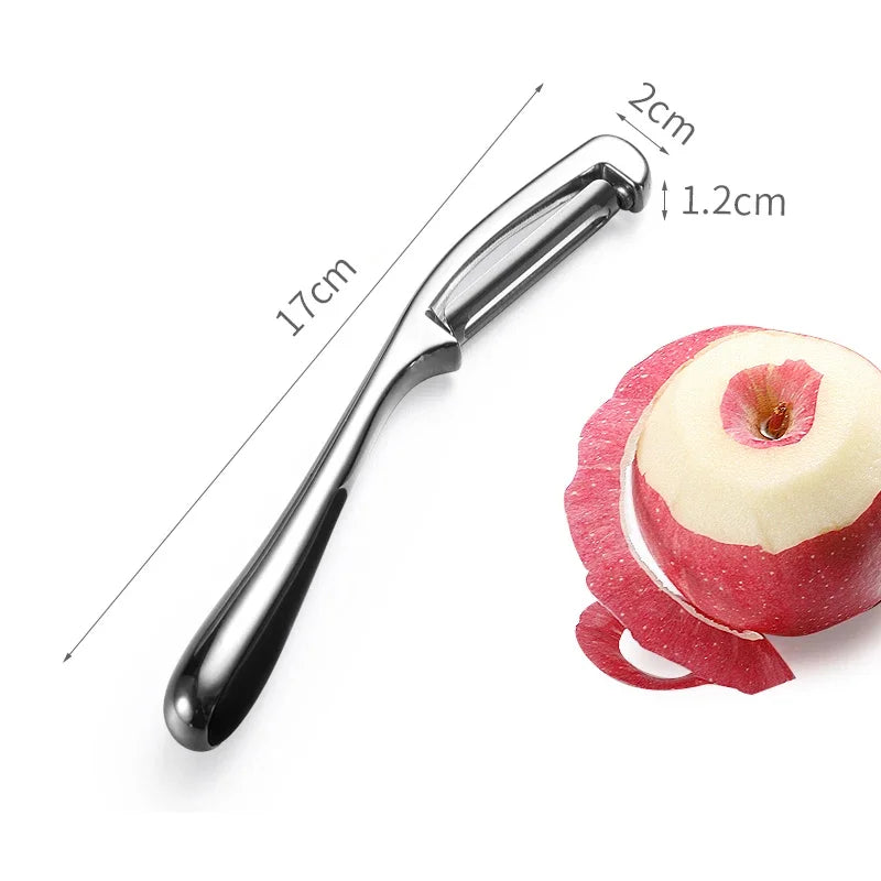 stainless steel rotating blade peeler