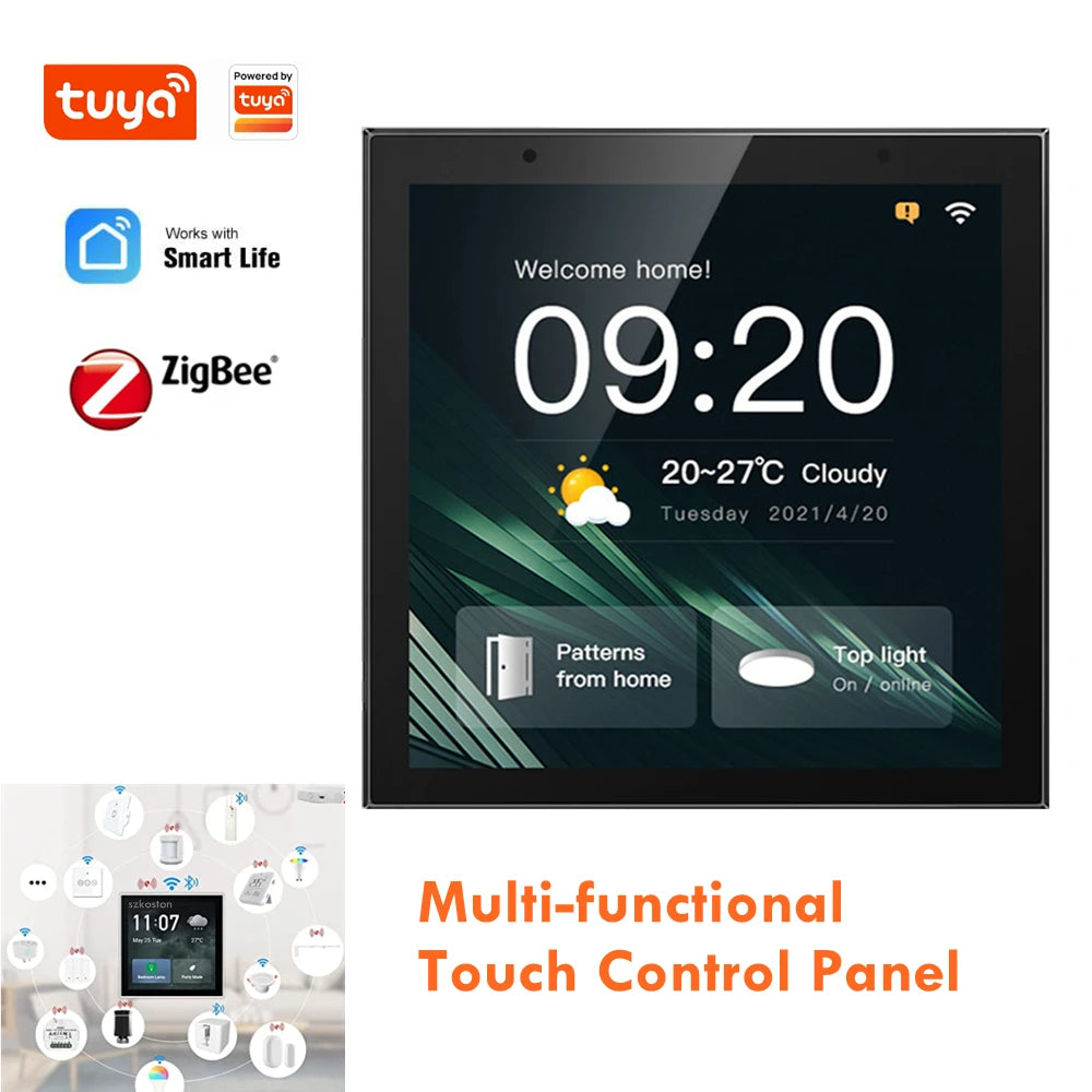 Multi-functional Touch Screen Control Panel