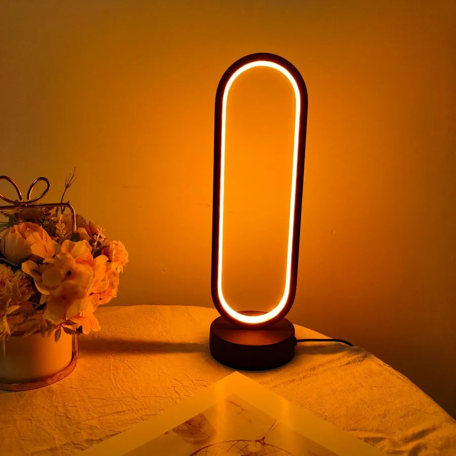 Three-color Dimming Bedside Lamp