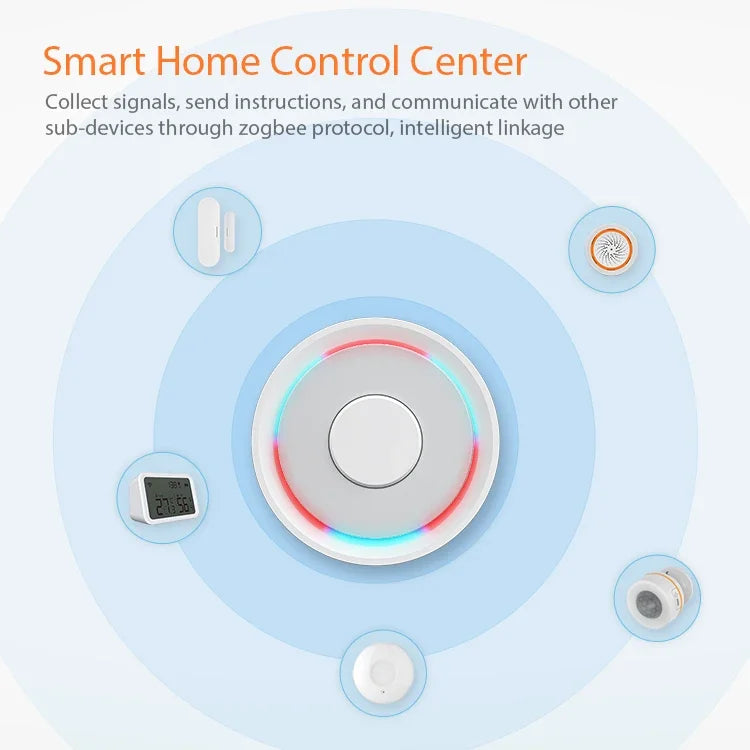 CORUI Tuya And Homekit Smart Zigbee Gateway Smart Life App