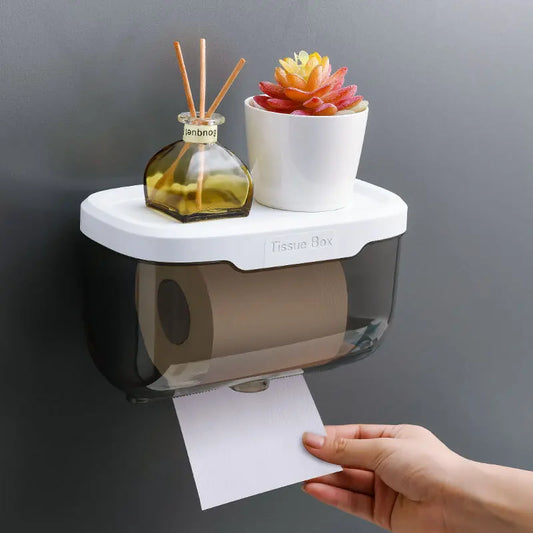 Punch-free Toilet Paper Holder