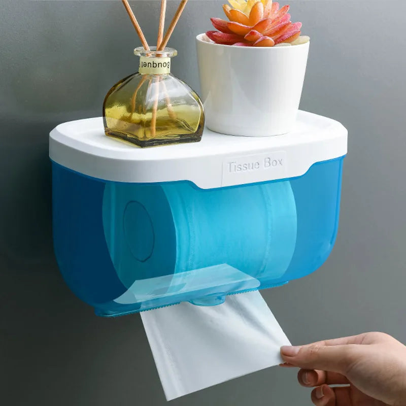 Punch-free Toilet Paper Holder