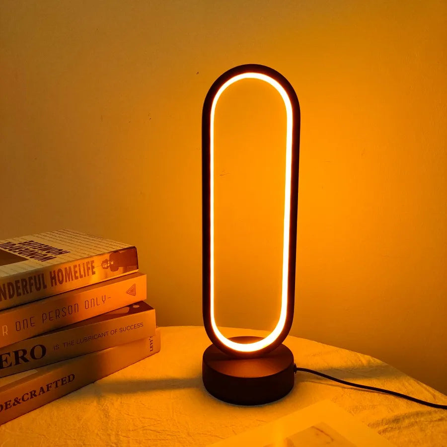 Three-color Dimming Bedside Lamp