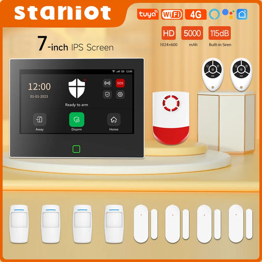 Staniot 7 inch Home Alarm System