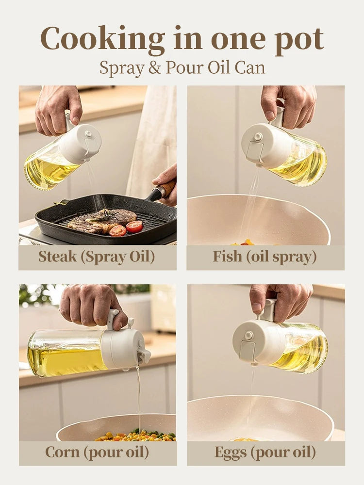 Dual Purpose Kitchen Oil Spray