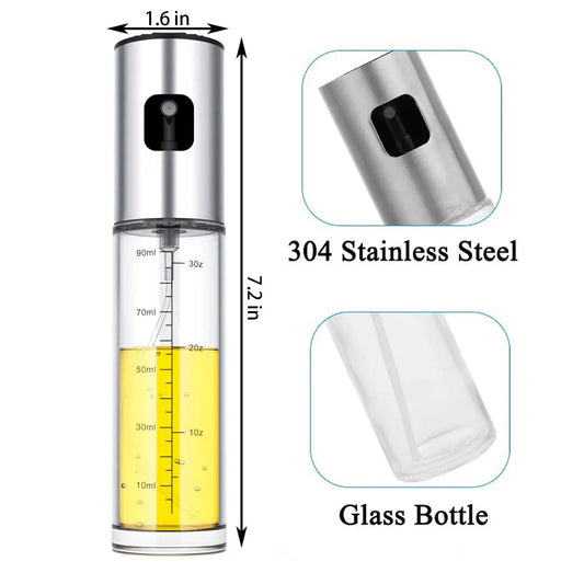 Olive Oil Spray Bottle With Funnel