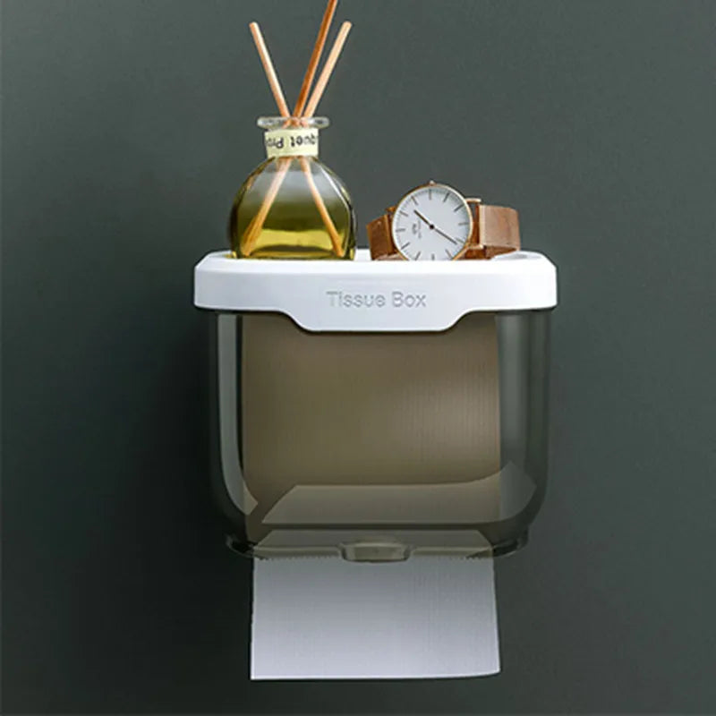 Punch-free Toilet Paper Holder