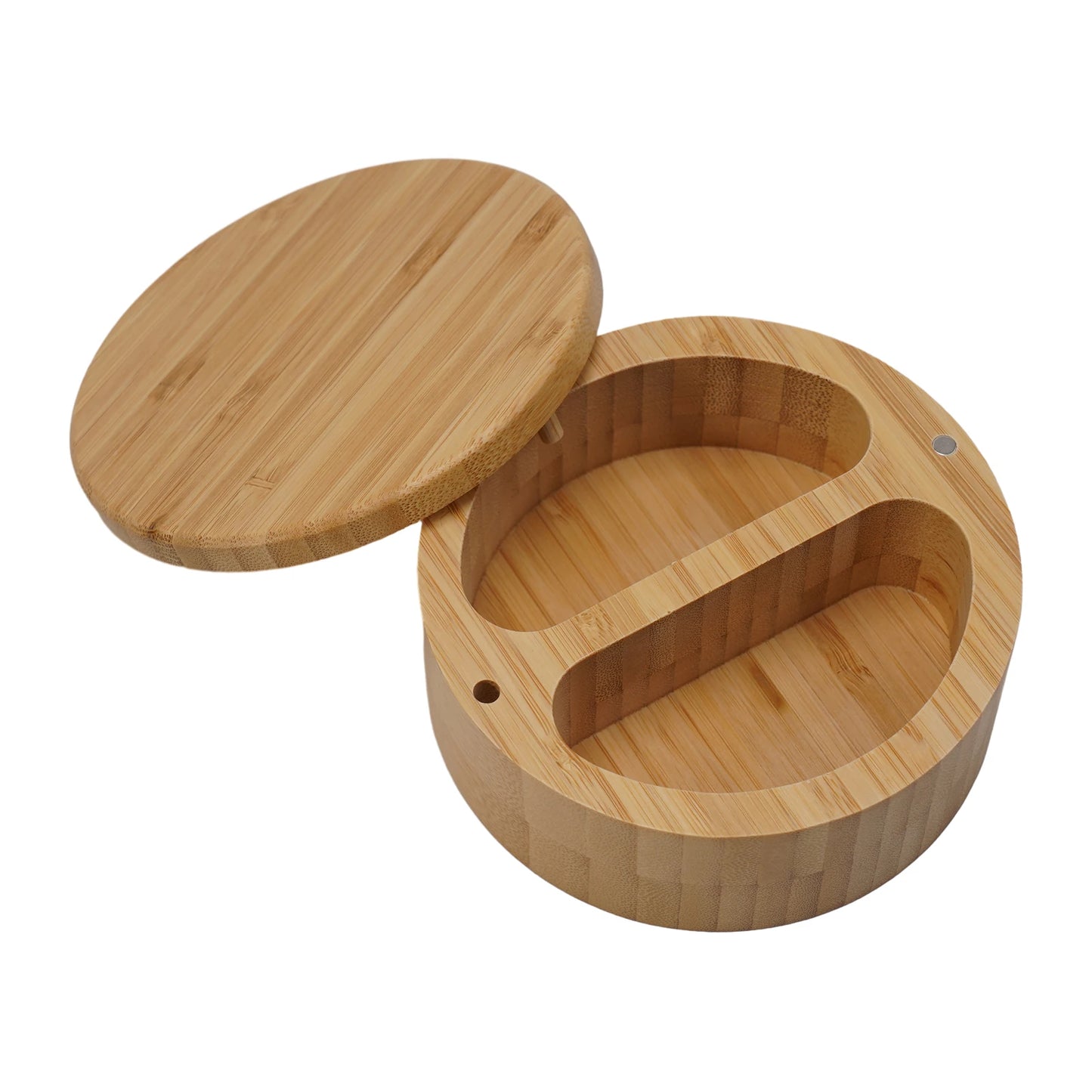 Wooden Salt and Pepper Storage Container