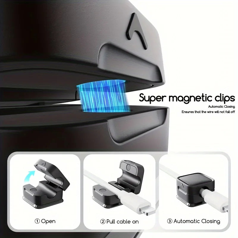 Magnetic Cable Organizer Clips