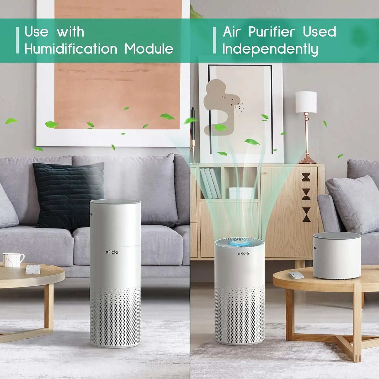 Air Purifier And Humidifier Combo For Home