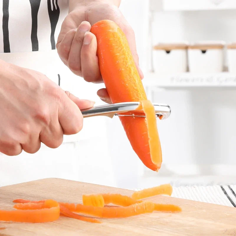 stainless steel rotating blade peeler