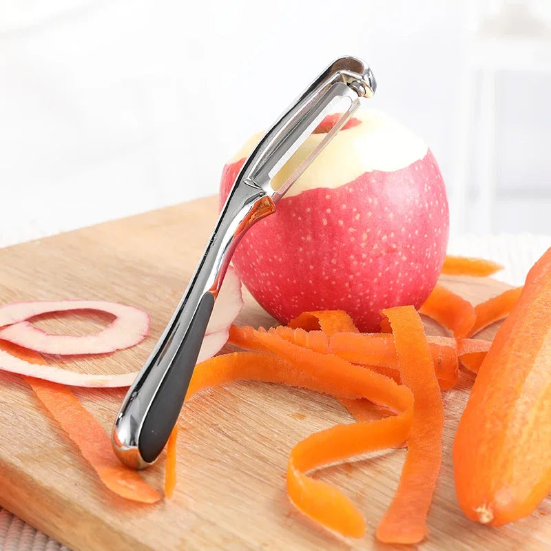 stainless steel rotating blade peeler