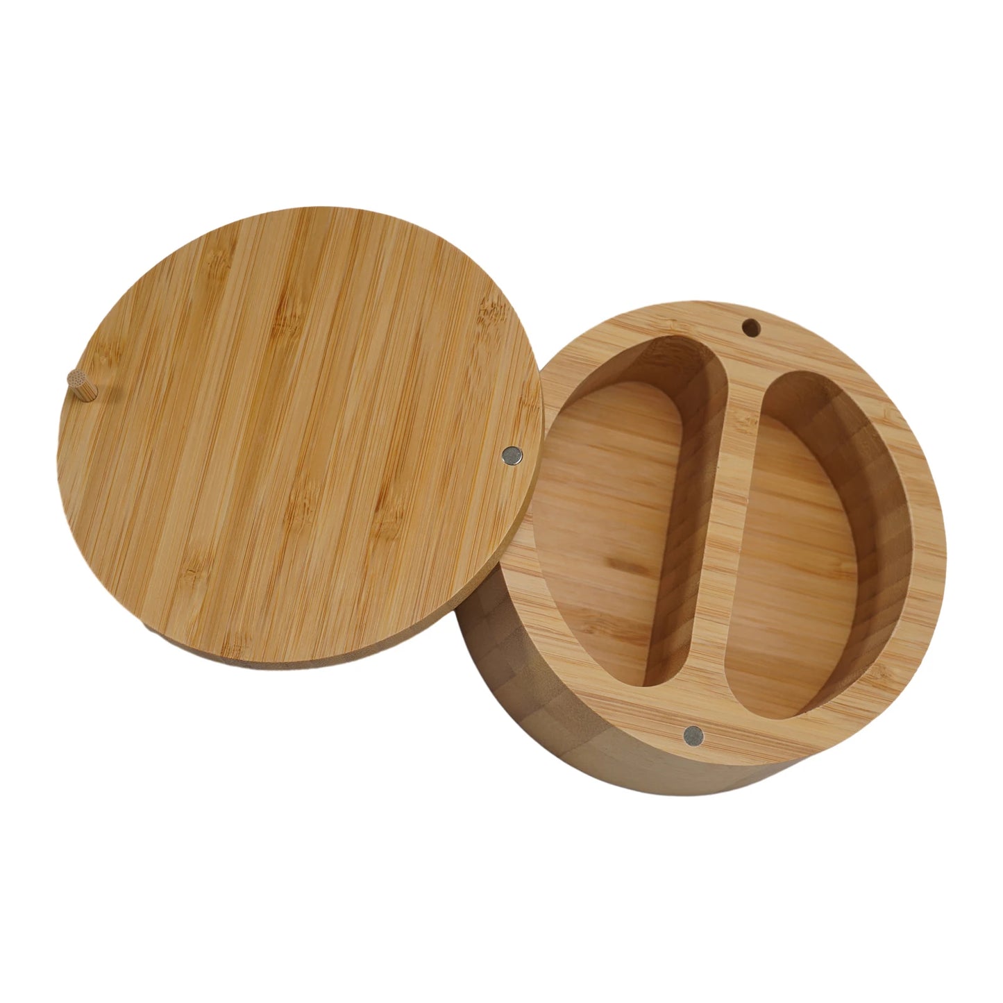 Wooden Salt and Pepper Storage Container